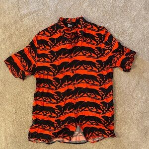 The Kooples Black and red panther Shirt